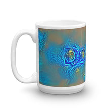 Load image into Gallery viewer, Donna Mug Night Surfing 15oz right view