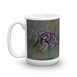 Rodney Mug Dark Rainbow 15oz right view