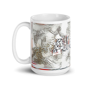 Alexa Mug Frozen City 15oz right view