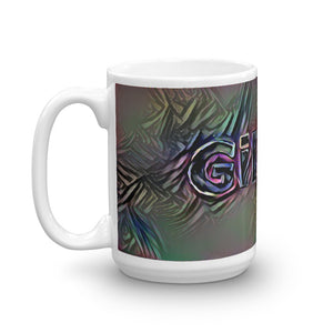 Gillian Mug Dark Rainbow 15oz right view