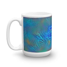 Load image into Gallery viewer, Zia Mug Night Surfing 15oz right view