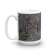 Load image into Gallery viewer, Linh Mug Dark Rainbow 15oz right view