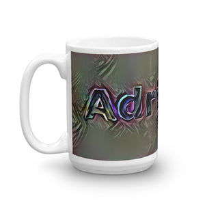 Adrienne Mug Dark Rainbow 15oz right view