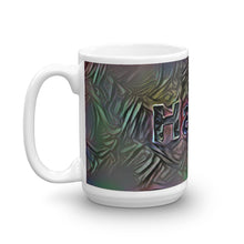 Load image into Gallery viewer, Hazel Mug Dark Rainbow 15oz right view