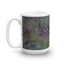 Load image into Gallery viewer, Mila Mug Dark Rainbow 15oz right view