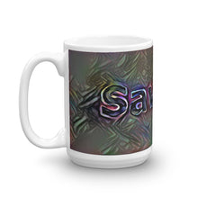 Load image into Gallery viewer, Sawyer Mug Dark Rainbow 15oz right view