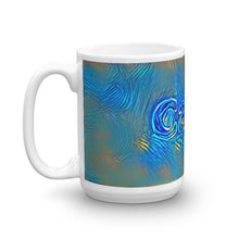 Load image into Gallery viewer, Carol Mug Night Surfing 15oz right view