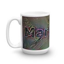 Load image into Gallery viewer, Maryanne Mug Dark Rainbow 15oz right view