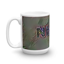 Load image into Gallery viewer, Nhung Mug Dark Rainbow 15oz right view