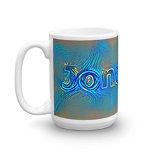 Load image into Gallery viewer, Jonathan Mug Night Surfing 15oz right view