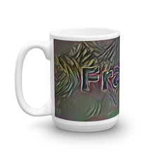 Load image into Gallery viewer, Francis Mug Dark Rainbow 15oz right view
