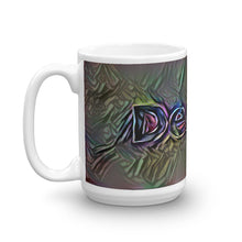 Load image into Gallery viewer, Dennis Mug Dark Rainbow 15oz right view