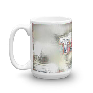 Tuan Mug Ink City Dream 15oz right view