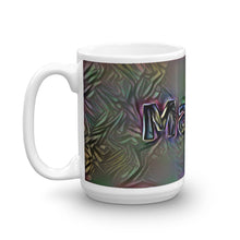 Load image into Gallery viewer, Mateo Mug Dark Rainbow 15oz right view