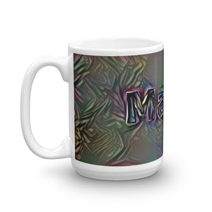 Mateo Mug Dark Rainbow 15oz right view