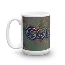Load image into Gallery viewer, Courtney Mug Dark Rainbow 15oz right view