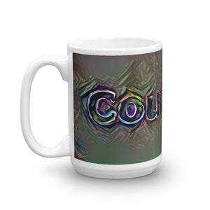 Courtney Mug Dark Rainbow 15oz right view