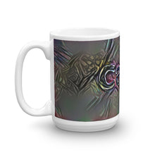 Load image into Gallery viewer, Carol Mug Dark Rainbow 15oz right view