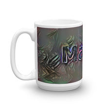 Load image into Gallery viewer, Maeve Mug Dark Rainbow 15oz right view