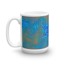 Load image into Gallery viewer, Ann Mug Night Surfing 15oz right view