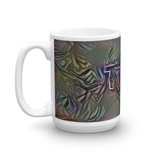 Load image into Gallery viewer, Tran Mug Dark Rainbow 15oz right view