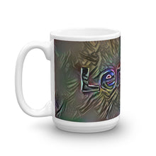 Load image into Gallery viewer, Lennon Mug Dark Rainbow 15oz right view