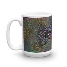 Load image into Gallery viewer, Kylo Mug Dark Rainbow 15oz right view
