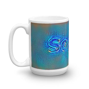 Sophia Mug Night Surfing 15oz right view
