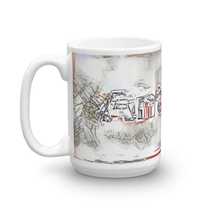 Antonia Mug Frozen City 15oz right view