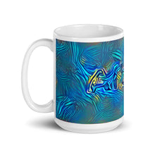 Load image into Gallery viewer, Albert Mug Night Surfing 15oz right view