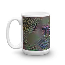 Load image into Gallery viewer, Tuan Mug Dark Rainbow 15oz right view