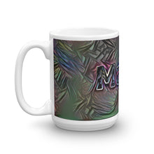 Load image into Gallery viewer, Maria Mug Dark Rainbow 15oz right view