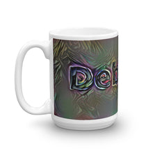 Load image into Gallery viewer, Deborah Mug Dark Rainbow 15oz right view