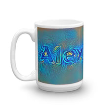 Load image into Gallery viewer, Alexander Mug Night Surfing 15oz right view