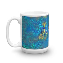 Load image into Gallery viewer, Priya Mug Night Surfing 15oz right view