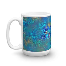 Load image into Gallery viewer, Alani Mug Night Surfing 15oz right view