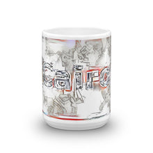 Load image into Gallery viewer, Cairo Mug Frozen City 15oz front view