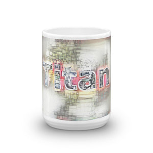 Titan Mug Ink City Dream 15oz front view