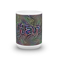 Load image into Gallery viewer, Han Mug Dark Rainbow 15oz front view