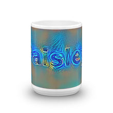 Load image into Gallery viewer, Paisley Mug Night Surfing 15oz front view