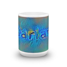 Load image into Gallery viewer, Darian Mug Night Surfing 15oz front view