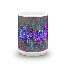 Load image into Gallery viewer, Adonis Mug Wounded Pluviophile 15oz front view