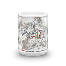 Load image into Gallery viewer, Ben Mug Frozen City 15oz front view
