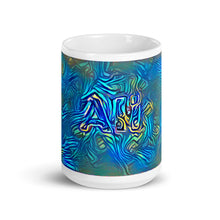 Load image into Gallery viewer, Ali Mug Night Surfing 15oz front view
