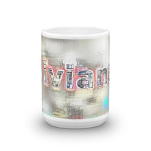 Load image into Gallery viewer, Viviana Mug Ink City Dream 15oz front view