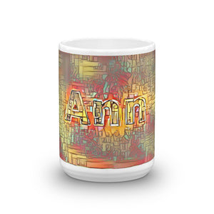 Ann Mug Transdimensional Caveman 15oz front view