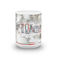 Load image into Gallery viewer, Miller Mug Frozen City 15oz front view