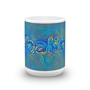Shalini Mug Night Surfing 15oz front view