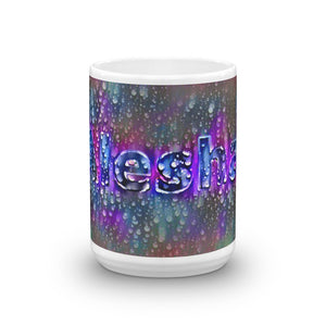 Alesha Mug Wounded Pluviophile 15oz front view