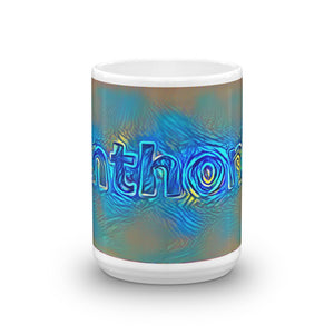 Anthony Mug Night Surfing 15oz front view